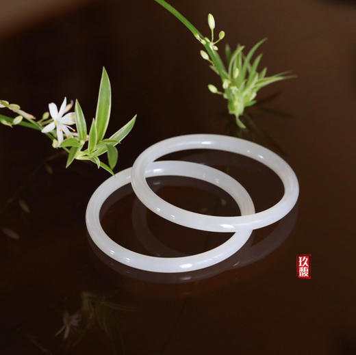 和田玉（白玉）手镯 —叮当镯（圈口请留言备注） 商品图2