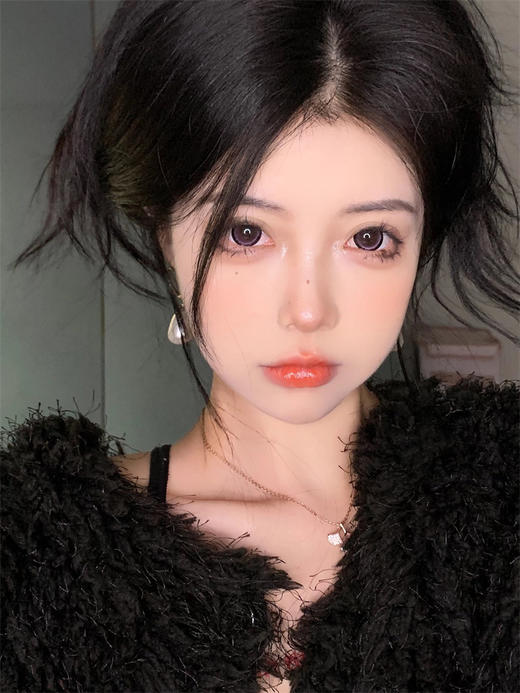 大直径年抛 Sheepcon系列元气白桃粉美瞳 直径14.5着色14.4韩国产 商品图8