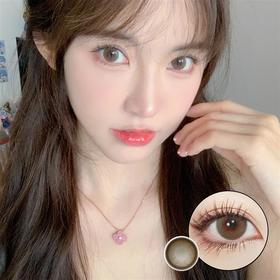 正品半年抛I Doriscon系列金桔蜂蜜美瞳 I直径14.5着色13.9 I韩国产