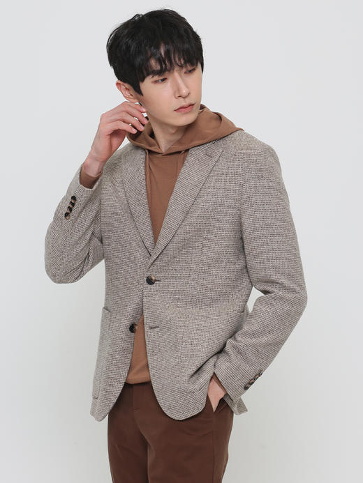 callisto米色全羊毛休闲便西 FRFJK025H 商品图1