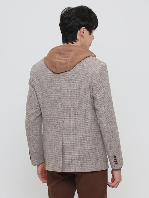 callisto米色全羊毛休闲便西 FRFJK025H 商品图3