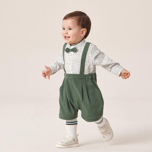 英氏-童衣类（春）G3英针长蛤英氏白73CM 商品图2