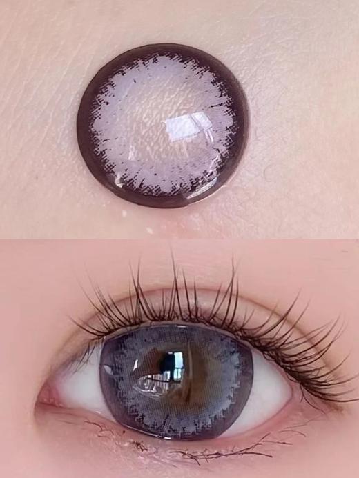 大直径年抛 agenscolor超大波斯菊紫美瞳 直径14.5着色14.4 韩国 商品图5