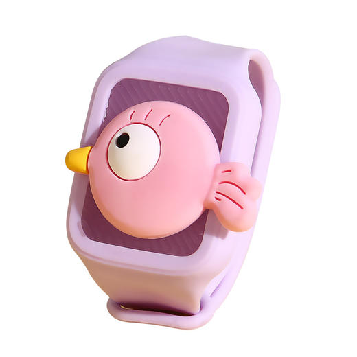 「9.9元包邮！6款可选」驱蚊手表卡通防蚊手环发光夏季植物精油防叮咬驱蚊手环寝具用品 商品图4