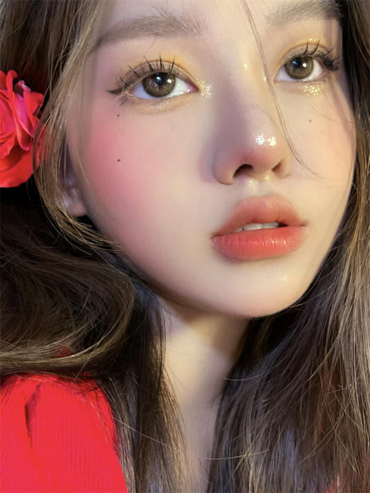 正品年抛 | Peachcon系列水晶晶黑美瞳 | 直径14.2着色13.2 |韩国 商品图8