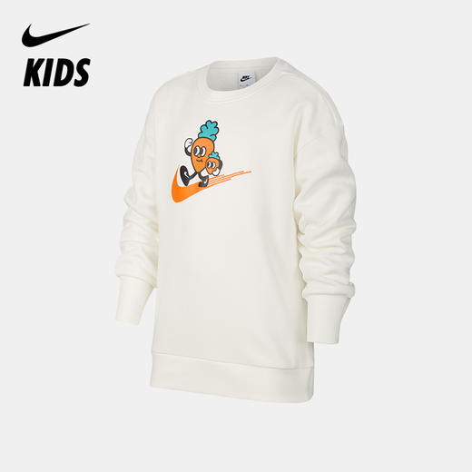 Nike Sportswear 大童加绒圆领运动衫 FD4074 商品图6