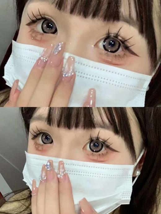 大直径年抛 agenscolor超大波斯菊粉美瞳 直径14.5着色14.4 韩国 商品图4