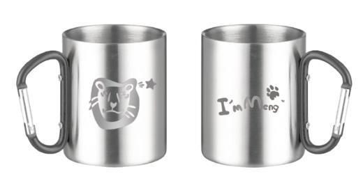 贝林自然世界Meng狮不锈钢露营杯 商品图0