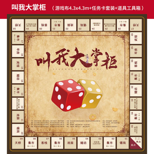 叫我大掌柜拓展团建活动大富翁室内趣味主题游戏团队跑商道具套装 商品图4