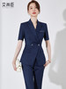 高端西装套装女夏季2023年新款短袖西服外套职业装正装气质工作服 商品缩略图1