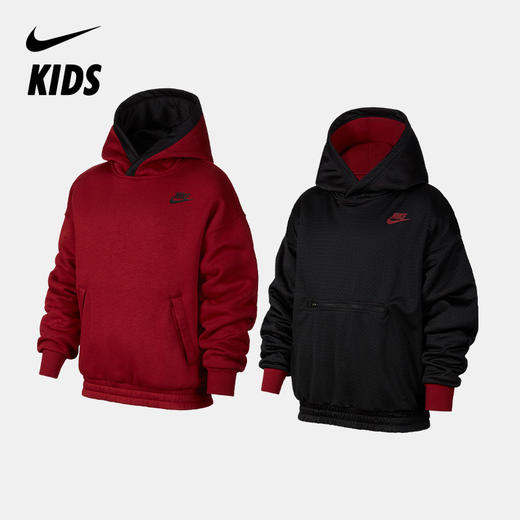 Nike Culture of Basketball 大童双面穿连帽衫 DX5518 商品图5