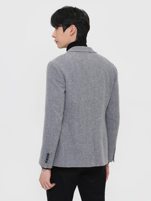 callisto浅灰山羊绒混纺便西 FRFJK146H GY 商品图3