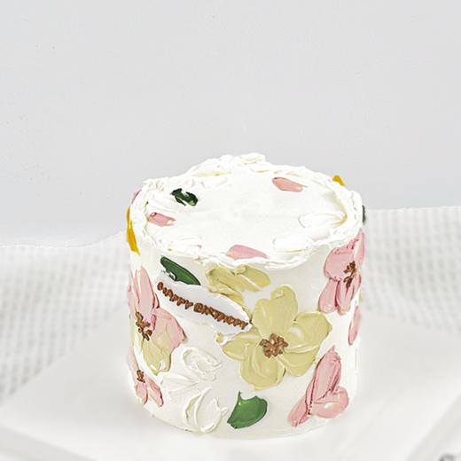 烤爱·生日蛋糕系列·优雅油画风·花束蛋糕·多口味可选·女神节日情侣聚会生日节日【仅限深圳同城配送】 商品图3