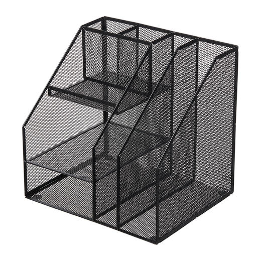 齐心 B2076 金属资料架(七格) 商品图0