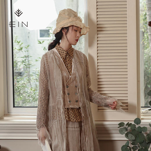 EIN 原创设计师自然褶皱肌理帽子EA0401221 商品图1