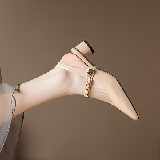 舒适百搭，纯色平头后空凉鞋NJMK-K575 商品图10