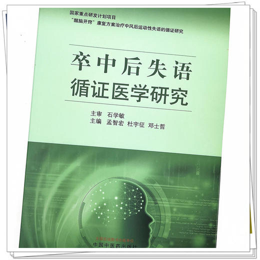 卒中后失语循证医学研究 孟智宏 杜宇征 邓士哲 主编 中国中医药出版社 中医 临床 书籍 商品图4