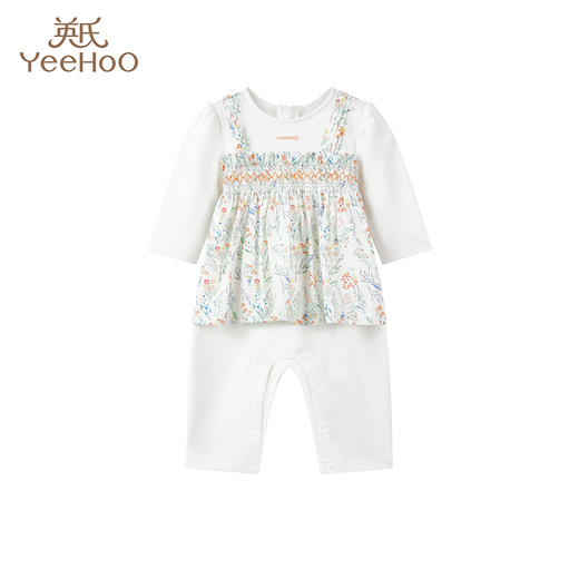 英氏-童衣类（春）G3英针长蛤英氏白59CM 商品图2