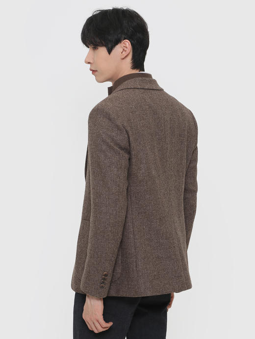 callisto咖啡色全羊毛休闲便西 FRFJK025H 商品图2