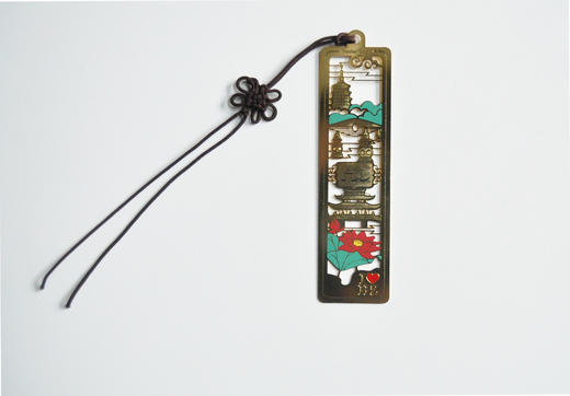 杭州纪念金书签Ⅰ-杭 商品图3