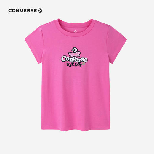 CONVERSE 夏 大童小童婴童 短袖T恤 CNVG-TE-D635 商品图6