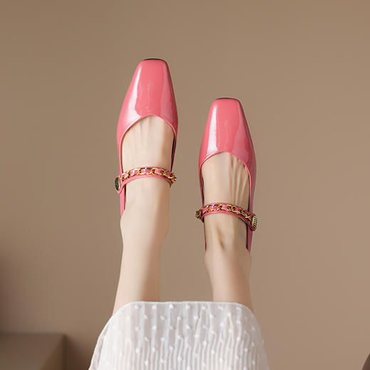 舒适百搭，纯色平头后空凉鞋NJMK-K575 商品图5