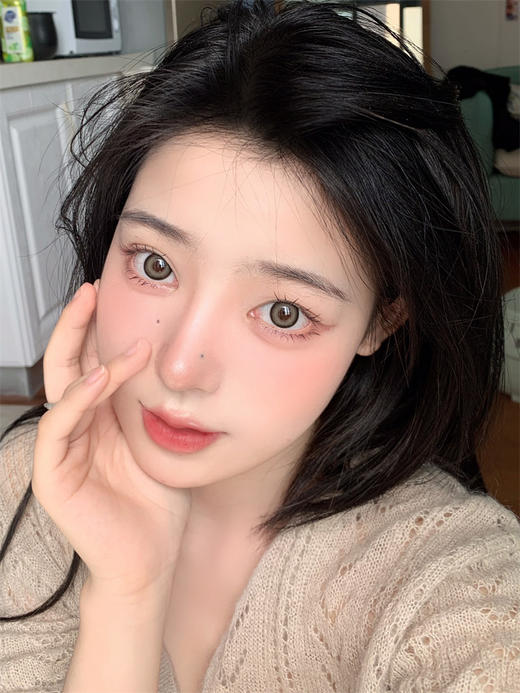 正品年抛  Hushlens系列南瓜麻薯美瞳  直径14.5着色13.8  韩国产 商品图4