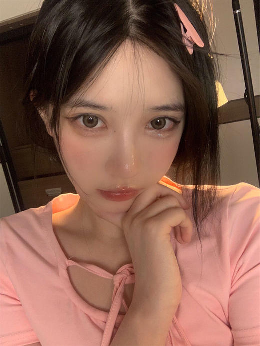 正品年抛  Hushlens系列南瓜麻薯美瞳  直径14.5着色13.8  韩国产 商品图7