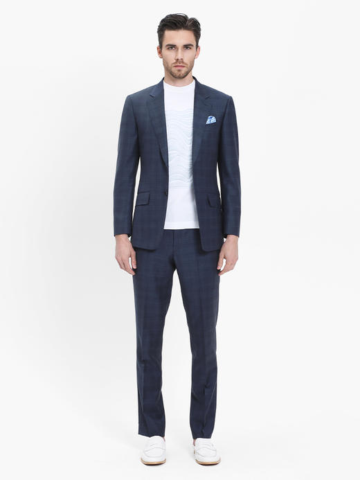 callisto藏蓝精纺全羊毛西服  SRBWJ052H 商品图2