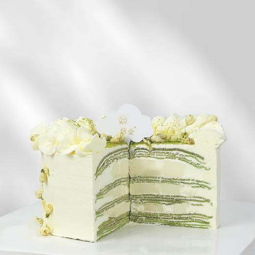 烤爱·生日蛋糕系列·茉莉椰奶冻千层·茉莉椰奶开心果·聚会生日节日【仅限深圳同城配送】 商品图2