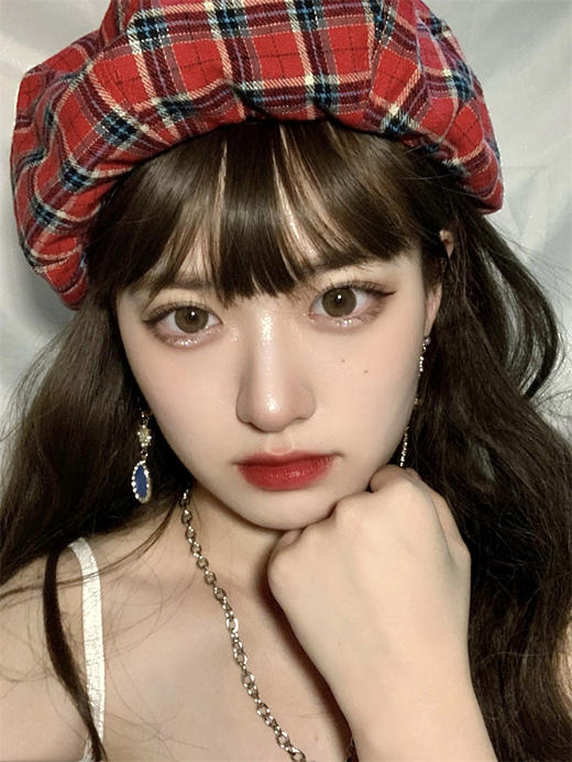 正品年抛  Morea系列私立校花美瞳  直径14.5着色13.8  韩国产 商品图2