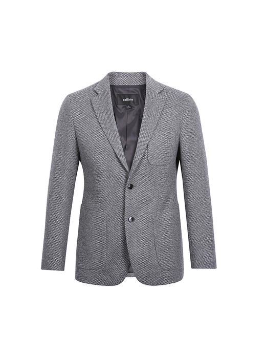 callisto浅灰山羊绒混纺便西 FRFJK146H GY 商品图4