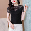 夏季新款，时尚蕾丝小衫套头洋气打底T恤上衣KQL-654T9530 商品缩略图7
