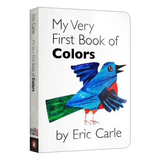 艾瑞卡尔 色彩纸板书 英文原版 My Very First Book Of Colors 低幼认知启蒙 英语单词学习 英文版  进口英语书籍 商品图4