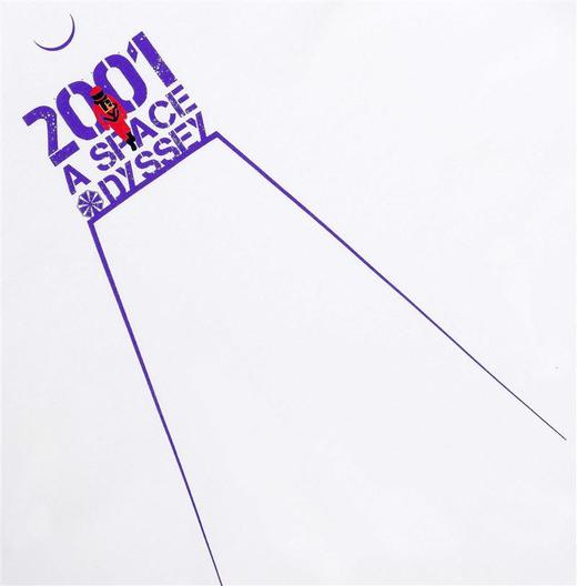 2023新款2001太空漫游款电影最TOP周边宽松原创纯棉短袖男女T恤 商品图1