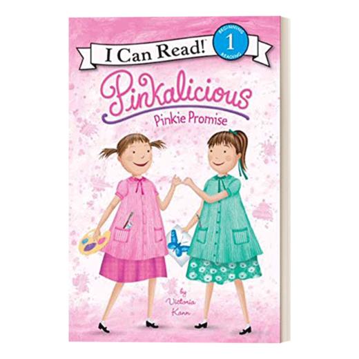 Collins柯林斯 英文原版 Pinkalicious Pinkie Promise 粉红控 小粉的承诺 I Can Read Level 1分级读物 英文版 进口英语原版书籍 商品图1
