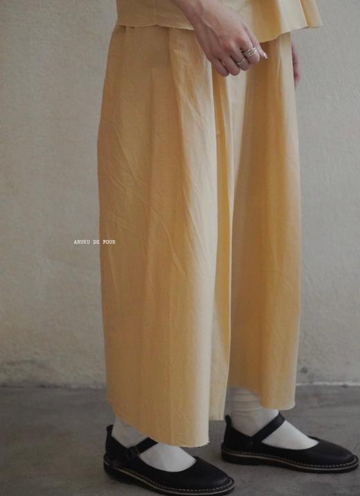 elsa esturgie 稻草黄半身裙 商品图1