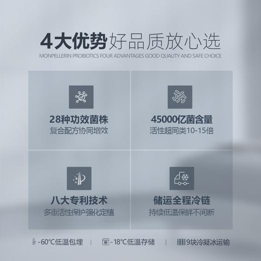 蒙佩尔兰 幽卫乐冻干型乳酸菌 商品图2