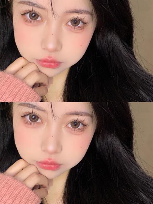 大直径年抛 Agenscolor系列星光闪闪棕美瞳 直径14.5着色14.4韩产 商品图6