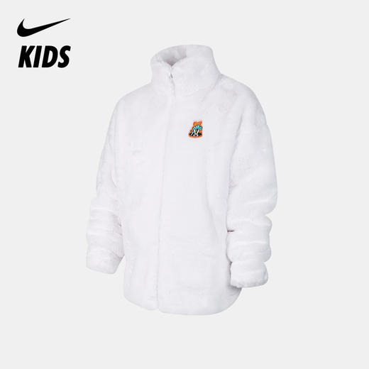 Nike Sportswear 大童人造毛皮夹克 FD4072 商品图4