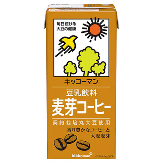 万字麦芽咖啡味豆乳1L 商品图0