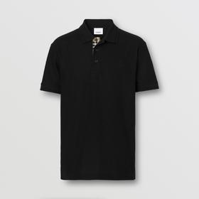 Burberry 博柏利 男士专属标识装饰珠地网眼布棉质刺绣TB logo Polo 衫 偏大一码