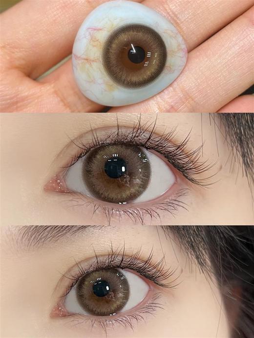 Clairecolor正品年抛 | 奶油可颂美瞳 |直径14.5着色13.9 | 韩国产 商品图0