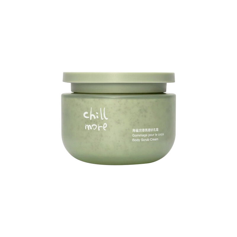 且悠角鲨烷香氛磨砂乳霜（茶褐）200g