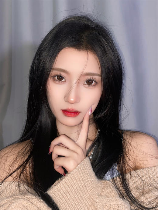 正品年抛| Focusmoon系列杏奶棱镜美瞳 |直径14.5着色13.9 韩国产 商品图4