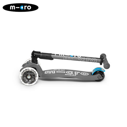 瑞士 M-Cro 迈古 德陆诗迷嬉折叠款火山灰LED 5-12岁 MMD094 商品图3