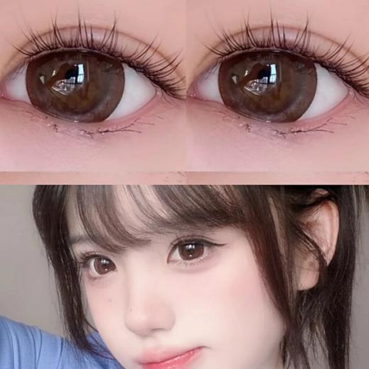 大直径年抛 agenscolor超大布朗尼美瞳 直径14.5着色14.4 韩国产 商品图2