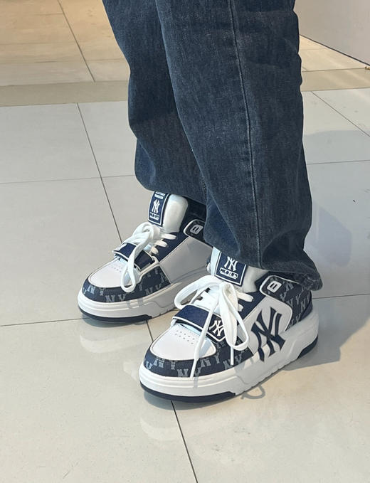 莆田代工生产线 核心优势供应 ✔ MLB中帮学长鞋 情侣板鞋~ 少年感过分墙裂！增高又舒适 经典耐看 日常搭配不会出错 ！！ 商品图6