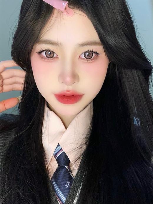 正品年抛 Leenscolor系列莫奈花园美瞳 直径14.5着色13.9 韩国产 商品图9