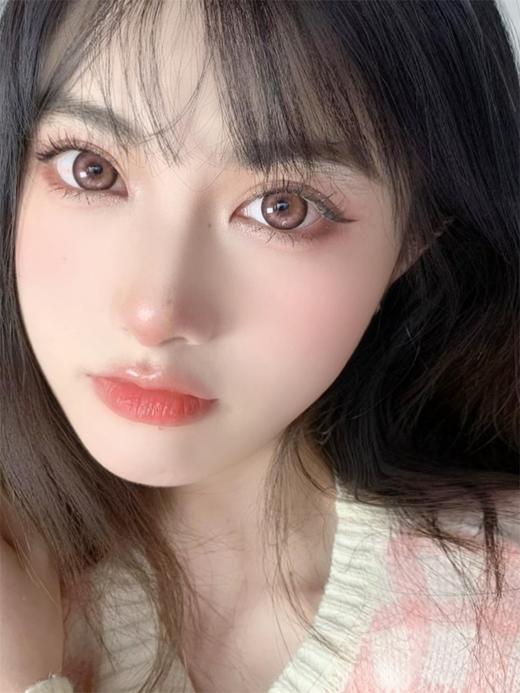 正品年抛 Leenscolor系列莫奈花园美瞳 直径14.5着色13.9 韩国产 商品图6